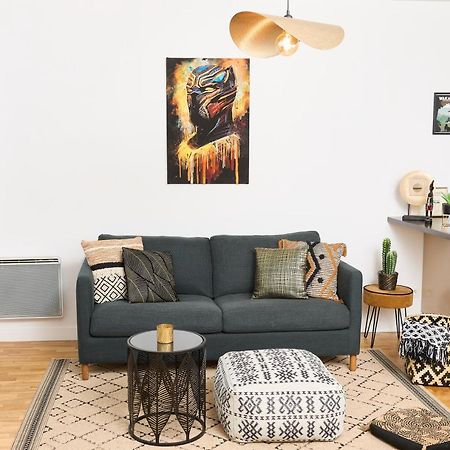 Appartement Wakandais-Proche Disney, Parking & Wifi Montévrain Dış mekan fotoğraf