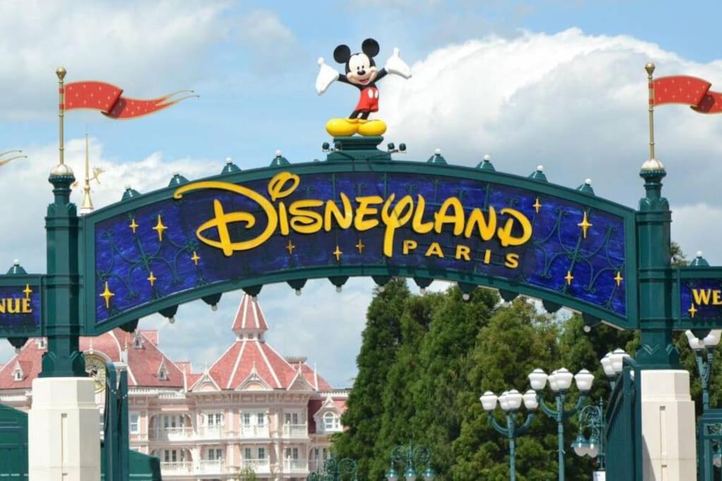 Appartement Wakandais-Proche Disney, Parking & Wifi Montévrain Dış mekan fotoğraf
